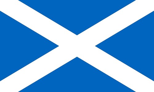 Scotland saltire flag - saltire, 5ft
