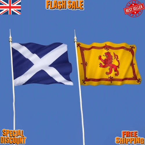 Scotland flag bunting 3x2ft - scotland,