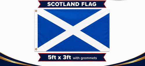 Giant scotland saltire flag - giant,