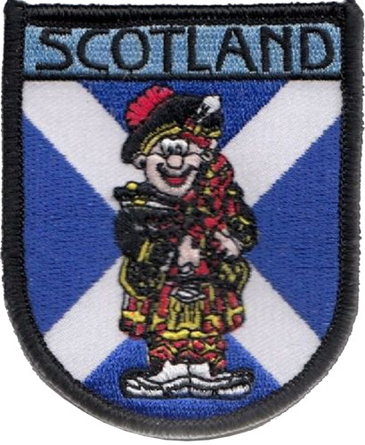 Scotland saltire piper bagpipe - scotland,